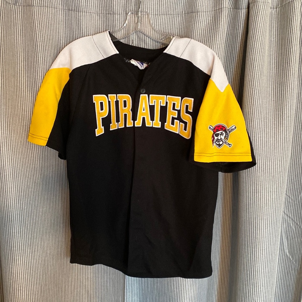 Vintage Majestic Pittsburgh Pirates Baseball Jersey